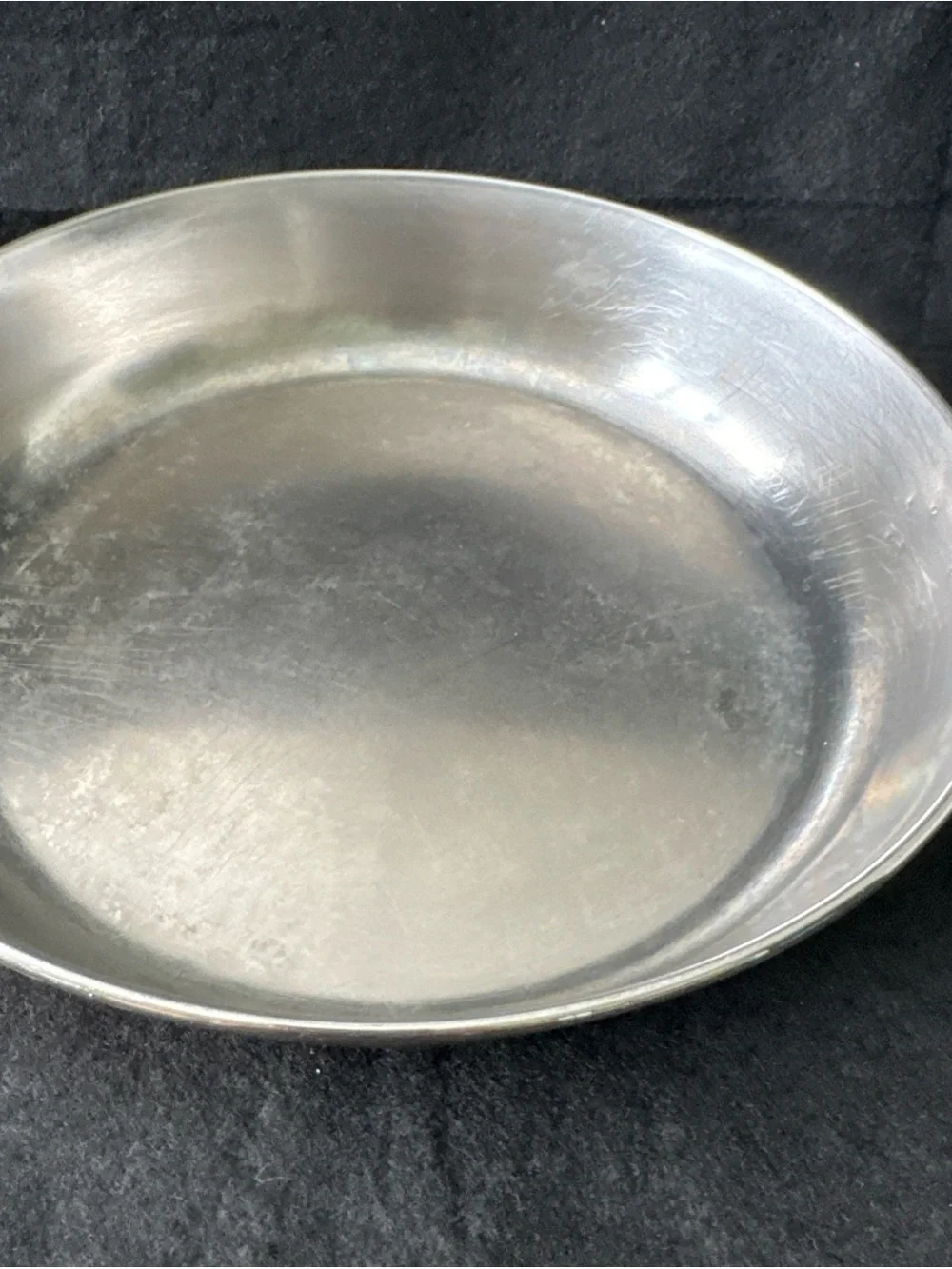 Revere Ware 9” Copper Bottom Skillet Frying Pan Vintage 1801 Clinton IL USA 89c